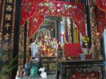View of main altar- Chau Phu Temple Chau Doc- ChauDocTravelCom